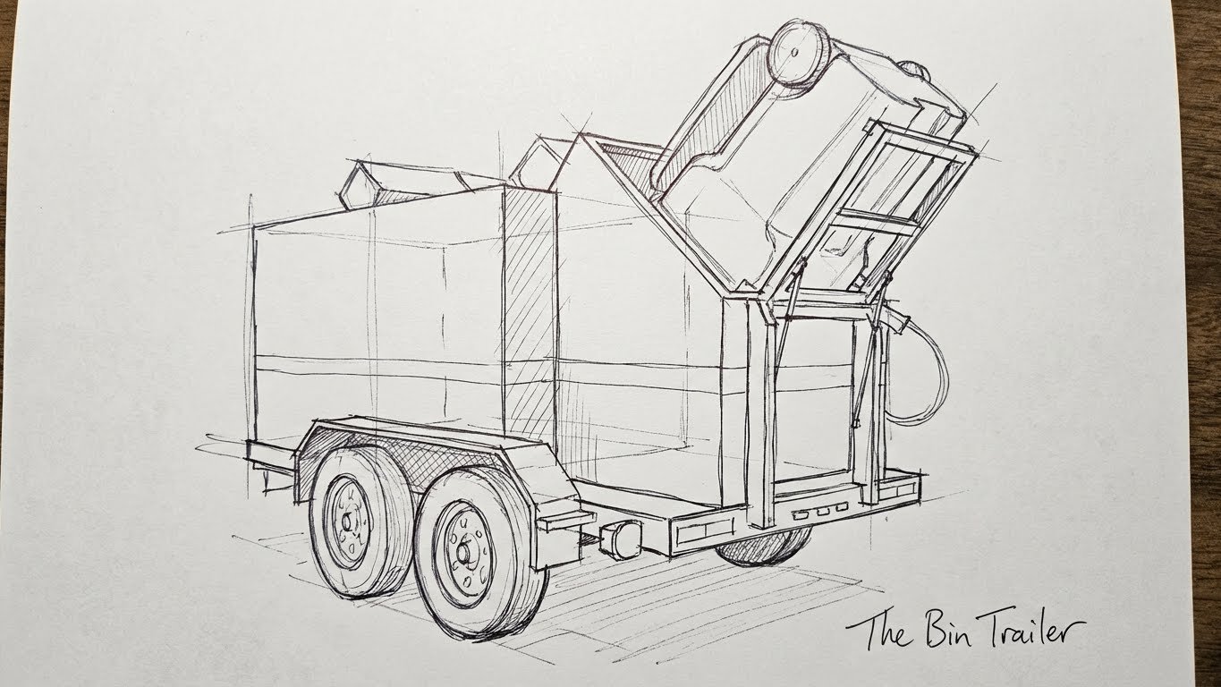 The Bin Trailer Original Project Design