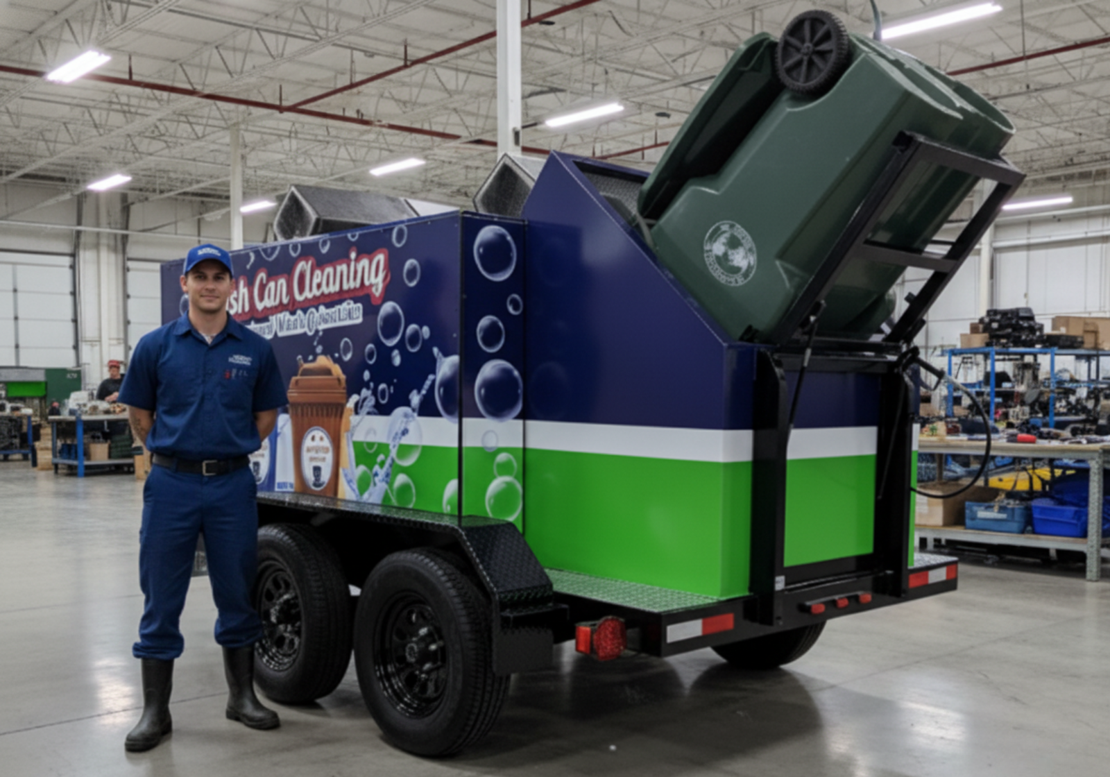 The Bin Trailer Kissimmee assembly and delivery facility