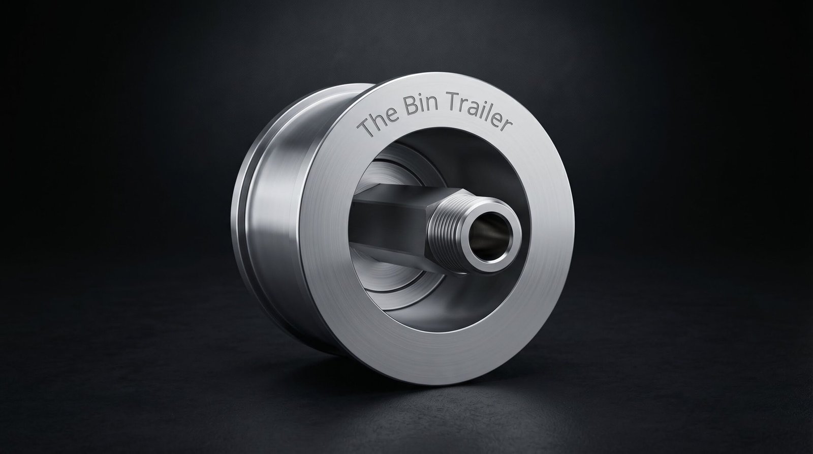 SpinCore Hub — CNC machined aerospace aluminum