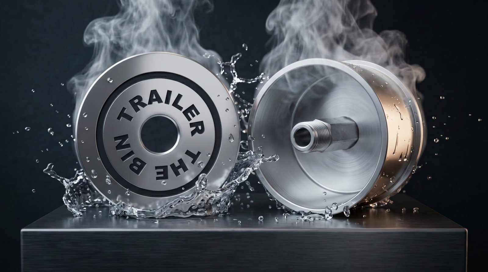SpinCore Hub — CNC machined aerospace aluminum